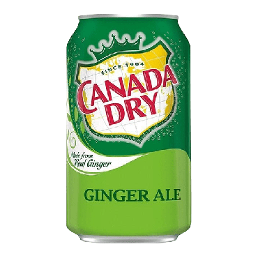 Canada Dry Ginger Ale 355ml (12 fl.oz) (Case of 24)