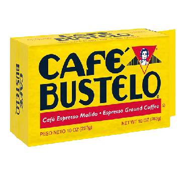 Cafe Bustelo Espresso Ground Coffee 283g (10oz) (Box of 24)