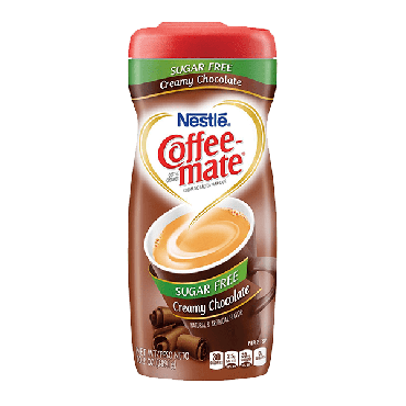Nestle Coffee Mate Creamy Chocolate Sugar Free 289g (10.2oz) (Box of 6)