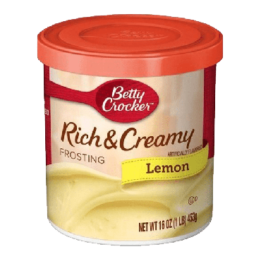 Betty Crocker Lemon Frosting 453g (16oz) (Box of 8)