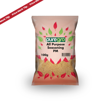 Puregro All Purpose Seasoning 100g PM 79p (Box of 10)