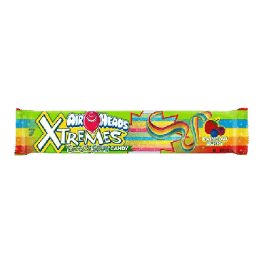Air Heads Xtremes Rainbow Berry Candy 57g (2oz) (Box of 18)