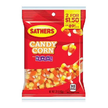 Brach's Sathers Candy Corn 92g (3.25oz) (Box of 12)