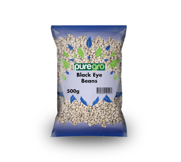 Puregro Black Eye Beans 500g  (Box of 10)