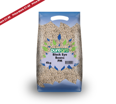 Puregro Black Eye Beans 4kg £7.49 PMP (Box of 5)