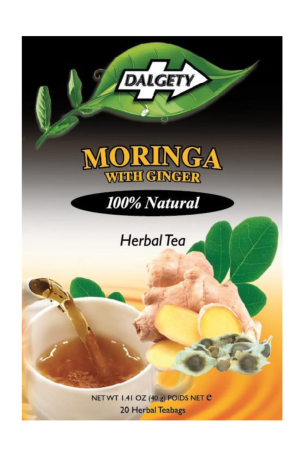 Dalgety Moringa & Ginger 40g (20 Tea Bags) (Box of 6)