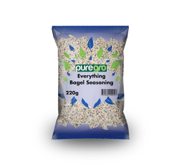 Puregro Everything Bagel Seasoning 220g (Box of 10)