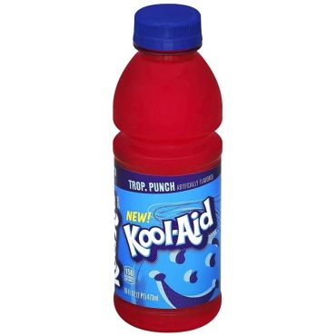 Kool Aid Tropical Punch Ready to Drink 473ml (16 fl.oz) (Box of 12)