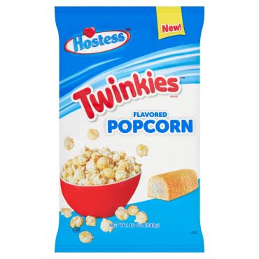 Hostess Twinkies Flavoured Popcorn 283g (10oz) (Box of 15) BBE 11 JAN 2024