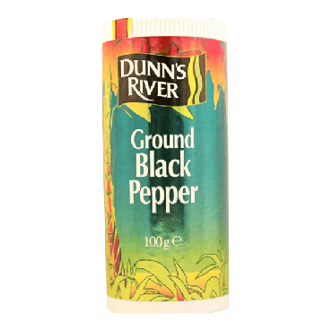Dunn's River Ground Black Pepper 100g (Box of 12)