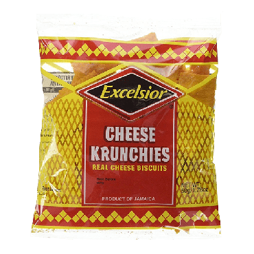 Excelsior Cheese Krunchies 50g (Box of 36)