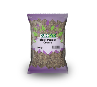 Puregro Black Pepper Coarse 300g (Box of 10)