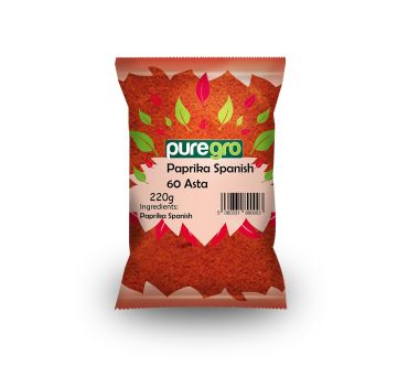 Puregro Paprika 60 Asta 220g (Box of 10)