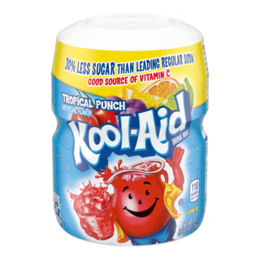 Kool Aid Tropical Punch Tub 538g (8 Quarts) (Box of 12)