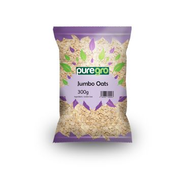 Puregro Jumbo Oats 300g (Box of 10)