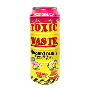 Toxic Waste Strawbry Kiwi Energy Drink 453ml (16oz) (Box of 24)