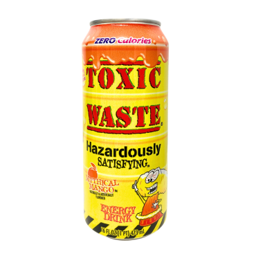 Toxic Waste Mango Energy Drink 453ml (16oz) (Box of 24)