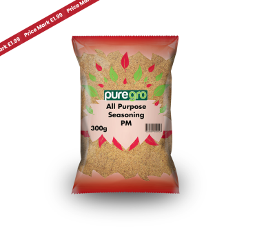 Puregro All Purpose Seasoning 300g PM £1.99 (Box of 10)