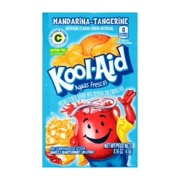 Kool Aid Sachet Mandarina Tangerine (2 Quarts) (Box of 48)