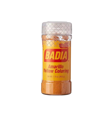 Badia Amarillo Yellow Food Colour 49.6g (1.75oz) (Box of 8)