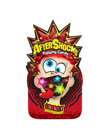 Aftershocks Popping Candy Cherry 9g (0.33oz) (Box of 24)