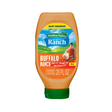 Hidden Valley The Buffalo Ranch Condiment & Dressing 591ml (20 oz) (Box of 6)