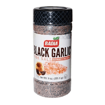 Badia Black Garlic Pink Salt 255.1g (9oz) (Box of 6)