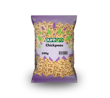 Puregro Chickpeas 500g (Box of 10)