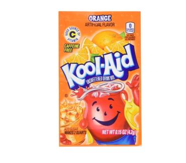 Kool Aid Sachet Orange (2 Quarts) (Box of 48)