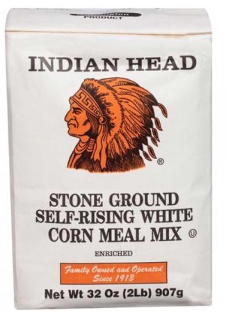 Indian Head Self Rising Cornmeal 907g (2lbs) (Box of 15) BBE 04 Jan 2025