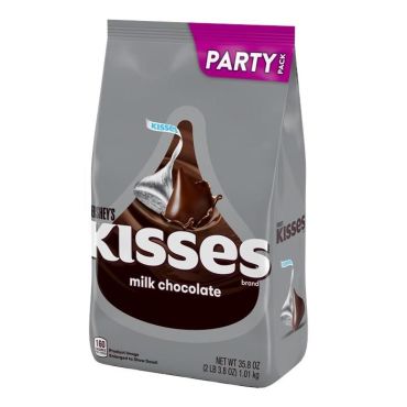 Hershey's Kisses Milk Chocolate Party Bag 1.01kg (35.8oz)