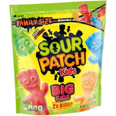 Sour Patch Kids Big 771g (1.7lbs) (Box of 4) BBE 29 MAR 2025