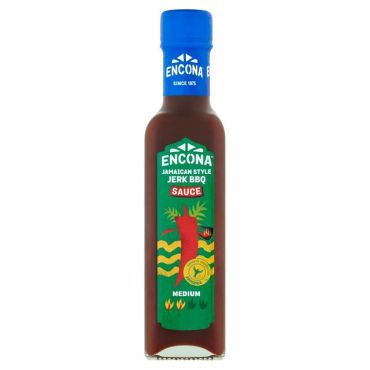 Encona Jamaican Jerk Sauce 220ml (Box of 6)