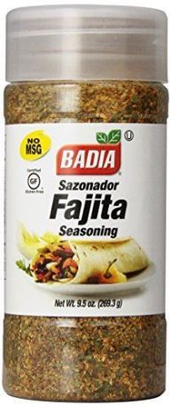 Badia Fajita Seasoning 269.3g (9.5oz) (Box of 12)