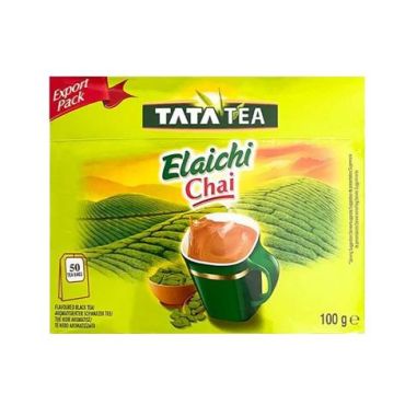 Tata Tea Elaichi Chai (50 Tea Bags) 100g (Box of 6)