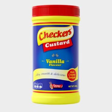 Checkers Custard Powder Vanilla Flavour 400g (Box of 12)