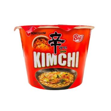 NONGSHIM Kimchi Noodles Big Bowl 112g (Pack of 16) BBE 17 Jan 2025