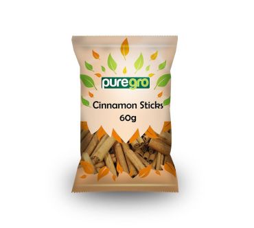 Puregro Cinnamon Sticks PM £1.49 60g (Box of 10)