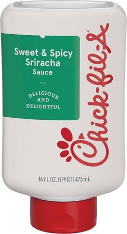 CHICK-FIL-A Sweet and Spicy Sriracha Sauce 473g (16 Fl. oz) (Pack of 6)