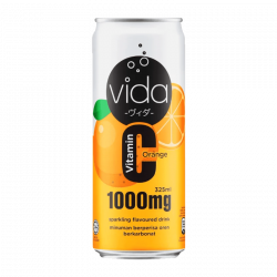 Vida Vitamin C Orange Drink 325ml (Box of 24) BBE 24 OCT 2024