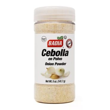  Cebolla en Polvo / Onion Powder 141.7g (5oz) (Box of 6) 
