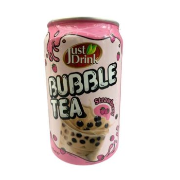 Just Drink Bubble Tea Strawberry 315ml (Case of 12)