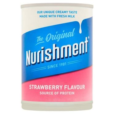 Nurishment Original Strawberry £1.39 PMP 400g (Box of 12) BBE 29 NOV 2024