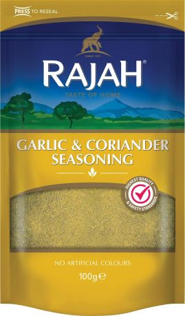 Rajah Garlic & Coriander Seasoning 100g (Box of 10)