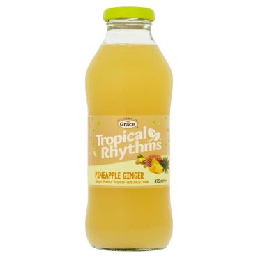 Grace Tropical Rhythms Pineapple Ginger 475ml PM £1.79 (Box of 12)