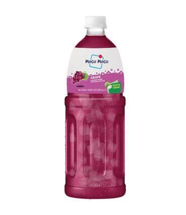 Mogu Mogu Nata De Coco Drink Grape 1000ml (Box of 12)