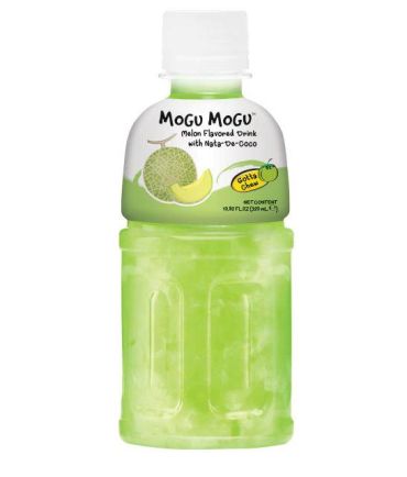 Mogu Mogu Nata De Coco Drink Melon 320ml (Box of 24) BBE 31 OCT 2024