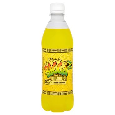 Bigga Pineapple 600ml (Box of 12) BBE 31 MAY 2025