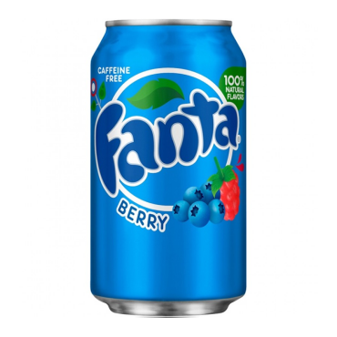 Fanta Berry Soda 355ml (12 fl.oz) (Box of 12)