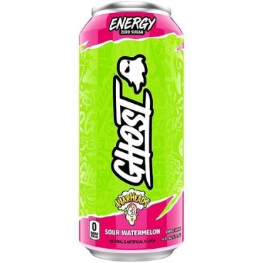 Ghost Warheads Watermelon Energy Drink 473ml (16 fl.oz) (Box of 12) BBE 30 NOV 2024